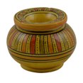 thumbnail image 1 of Smokeless Ashtray Large Stripe Yellow, 1 of 3