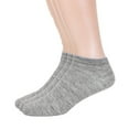 thumbnail image 2 of Women's Comfort Cotton Basic Ankle Athletic or Casual Ankle Socks (3,6,12 pack), 2 of 2