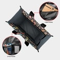 thumbnail image 4 of Teacher Tote Bag,Black Princess Castle Pattern Teacher Utility Tote Bag,Large Work Tote Bags for Women with Multiple Pockets,Top Zipper Closure,13.8x10.6x6.7 Inch, 4 of 5