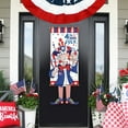 thumbnail image 5 of OutmaxHome 4th of July Gnomes Porch Sign Banner, Independence Day Decorations Patriotic Gnome Door Hanging Banner Supplies for Independence Day Memorial Day Party Decorations, 5 of 6