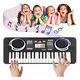 thumbnail image 2 of 37 Teclas Mini Piano     Lab.G Electrónico Juguete Musical Para Niños Negro, 2 of 5