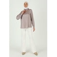 thumbnail image 3 of Dusty Lilac - Crew neck - Polo neck - Blouses - Refka, 3 of 5