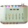 thumbnail image 1 of Cool Mist Humidifiers for Bedroom | Cool Mist Desktop Humidifier with 7 Colors Light | Adjustable Aromatherapy Oil Diffuser for Winter Dry Air Car Home, 1 of 8