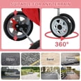 thumbnail image 6 of YRLLENSDAN,Dog Strollers For Medium Dogs,Cat Strollers For 2 Cats,Dog Strollers For Small Dogs,With A Cup Holder,Removable,Waterproof,Red, 6 of 7