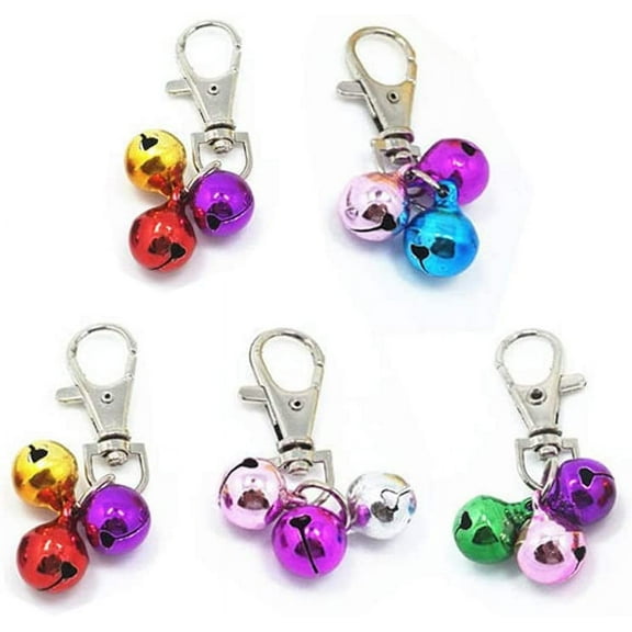 Cat Collar Bells Loud Dog Bell Training Charm Pendants for Pet Puppy Kitty Necklace Collar