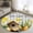 LightGrey, variant on Rectangle Area Rugs 2 x 3 Ft, Spring Non-Slip Residential Carpet, Country House Eggs Birds Botanical Floral Plaid Indoor Crawling Mats Runner Rugs for Living Room/Dining Room/Bedroom