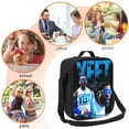 thumbnail image 5 of Jey Uso Lunch Bag, Reusable Lunch Tote Bag, Insulated Portable Lunch Box, 10.5x8x4.5 Inch, 5 of 9