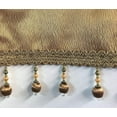 thumbnail image 2 of Luxury Home Textile Bridget Gold Crushed Satin Rod Pocket Light Filtering Curtains, 48 x 37 in, 2 of 2