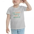thumbnail image 3 of All Mommy Wanted Was a Backrub Funny Toddler T-Shirts for Boys Girls (Gray, 5/6T), 3 of 5
