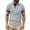 Clear, variant on Mens Collared Shirts Casual Short Sleeve Button Up Golf Shirt Summer Stretchy Comfy Business Work Top Color Block Office Shirt Clear XS