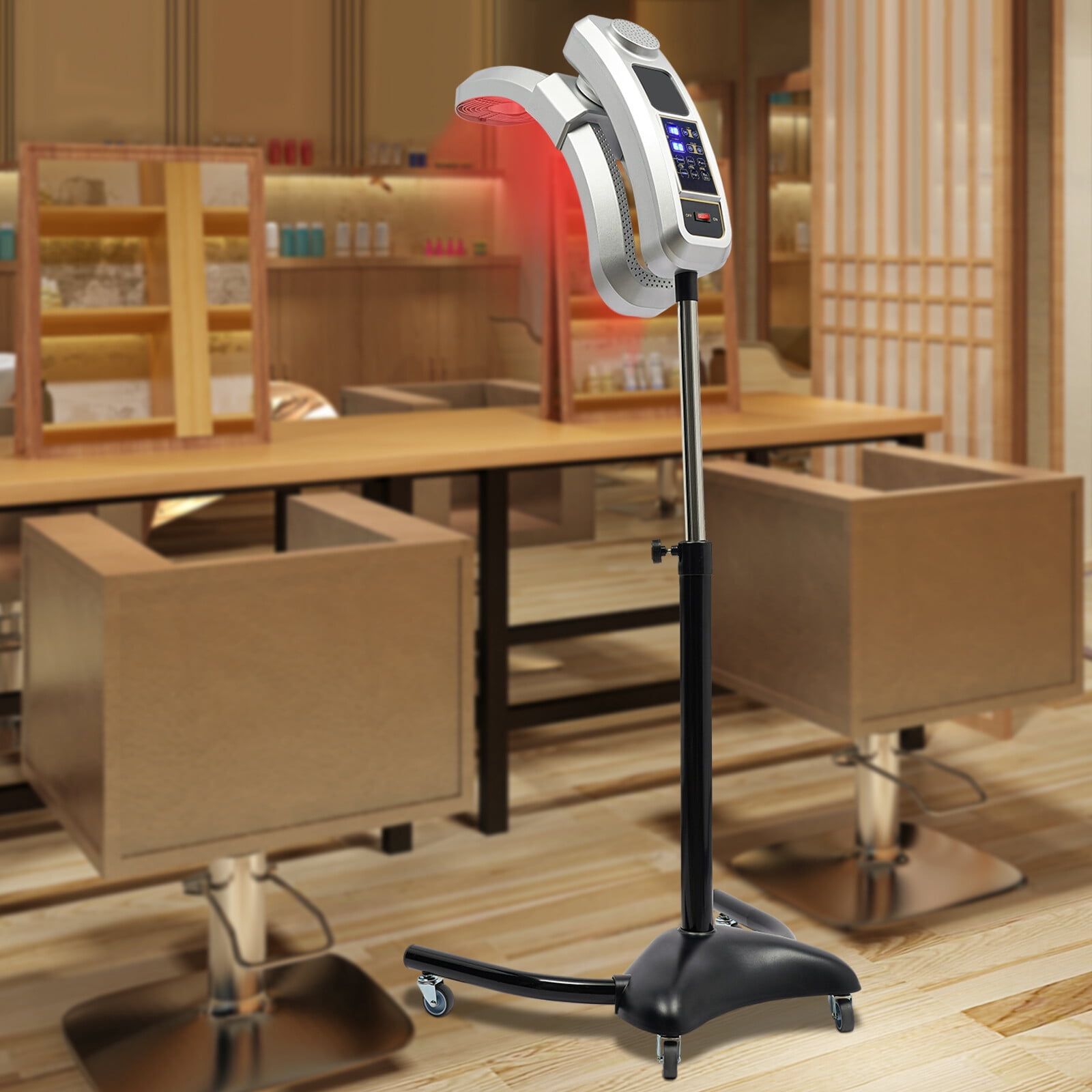 DENEST Adjustable 950W Vertical Cold Standing Hair Dryer for Professional Styling
