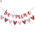 thumbnail image 1 of AYYUFE Romantic Balloons Decorative Flag Valentines Party Paper Banner Hanging Ornament, 1 of 7
