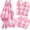 Pink and White, variant on HEETLY Buffalo Plaid Pink & White 6-Piece Kitchen Decor Set, Heavy Duty 500°F Oven Mitts and Pot Holders Sets with Kitchen Towels