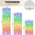 thumbnail image 4 of Pioneer Flower Floral Print Pattern Kitchen Rugs Sets Of 3,Kitchen Runner Rugs Non Skid Washable,Decorative Kitchen Floor Mats for Kitchen,Sink,Laundry,17X30 Inch + 17X47 Inch + 17X59 Inch, 4 of 6