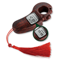 thumbnail image 1 of AL-FAJIA Digital Portable Tasbih Counter Azan Clock Reminder Islamic Auto Prayer Time (Dark Brown), 1 of 7