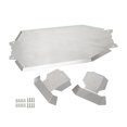 thumbnail image 4 of Remote Control Car Chassis Protector Stainless Steel 1:8 RC 95076-4 1/8 Remote Model Vehicle Guard Repair Replacement for Traxxas Sledge 6S 95076-4, 4 of 8