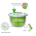 thumbnail image 3 of FUTUREORYY Household Fruit Drainer Salad Dryer Green 1Pack, 3 of 8