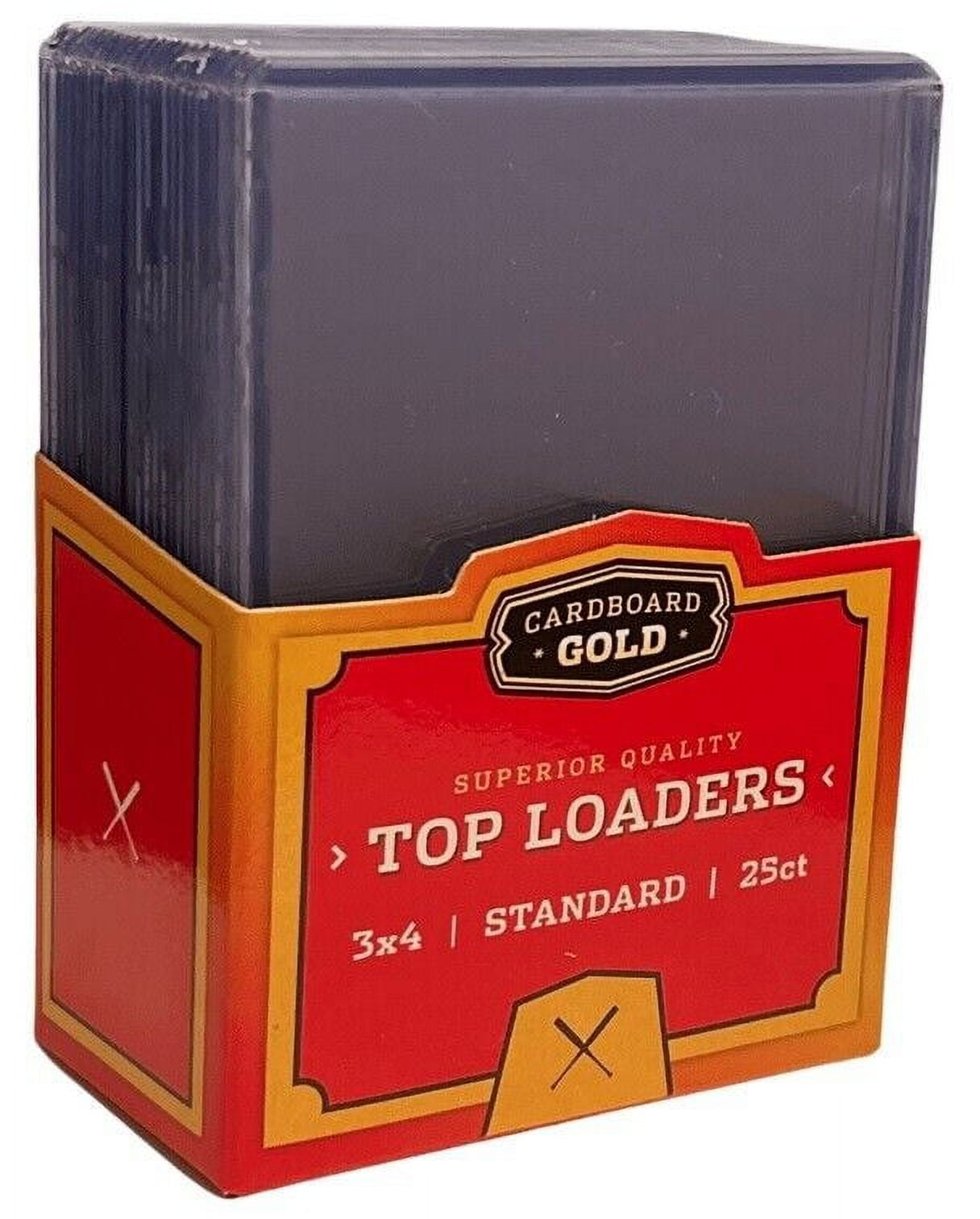 1 Case 1000 Premium Cardboard Gold CBG Baseball Trading Card Toploaders Topload