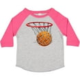thumbnail image 3 of Inktastic Basketball Swish Boys or Girls Toddler T-Shirt, 3 of 5