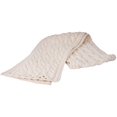 thumbnail image 3 of Aran Woollen Mills Irish Traditional Scarf Cold Weather Knit Wrap for Women 100% Premium Soft Merino Wool Made in Ireland | Natural White, 3 of 3