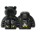 thumbnail image 4 of Baby Boys Girls Winter Down Coat Cute Bear Ear Hooded Jackets Lining Warm Outwear Lightweight Puffer Padded Jacket Children's Winter Coat Size 2-3, 4 of 4