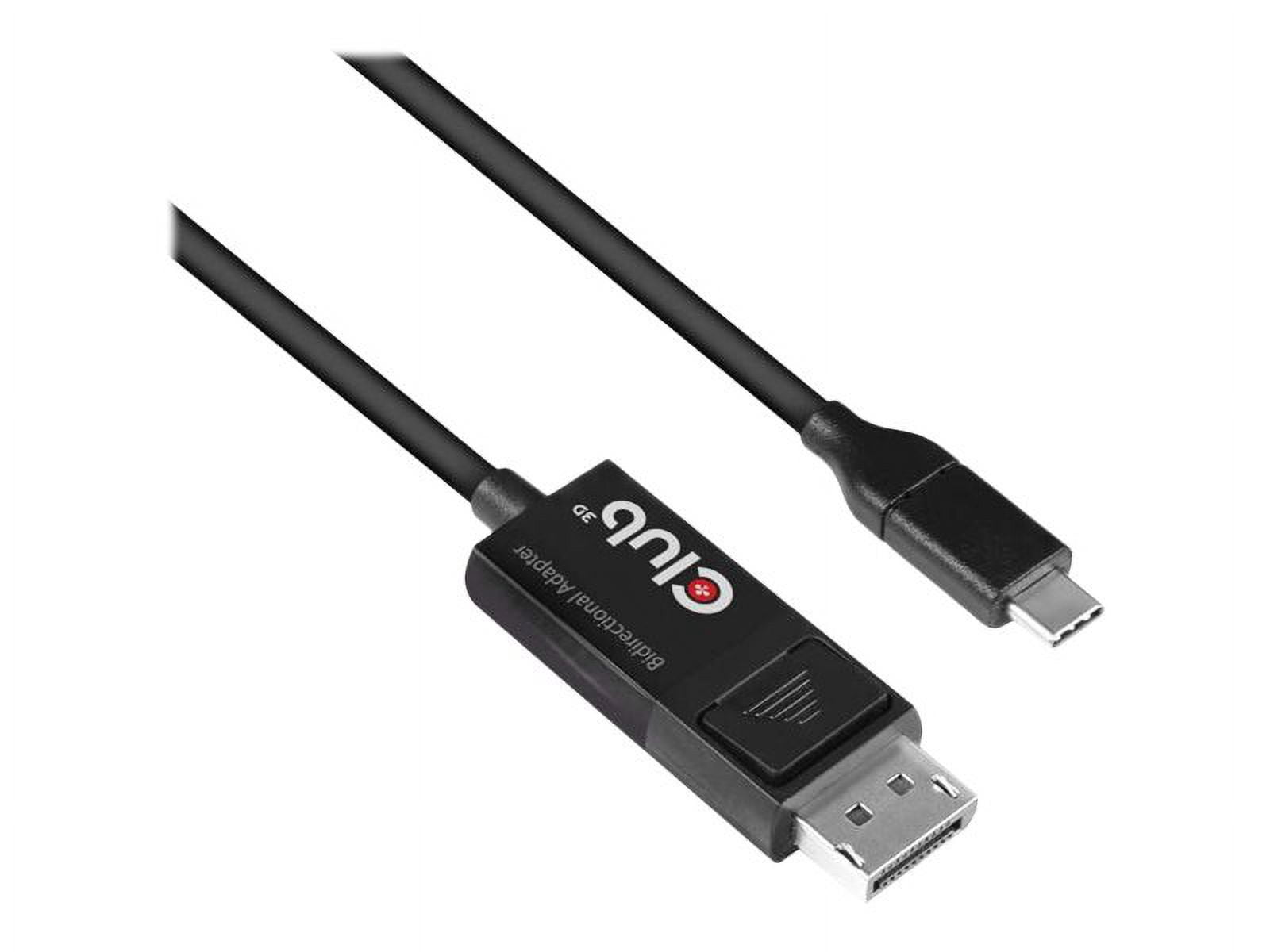 Club 3D USB Type C Cable to DP 1.4 8K60Hz M/M 1.8m/5.9ft