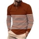 thumbnail image 2 of Blusa y camisa de manga larga con cuello vuelto para hombre, informal, con cuello vuelto, estampado, para fitness, deportiva, de manga larga, de poliéster, 2 of 5
