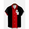 thumbnail image 4 of Camisas de estilo japonés 2024 para hombre, camisas hawaianas con estampado 3D informal y fresco de verano, camisa de manga corta con solapa, ropa de calle para hombre y mujer, 4 of 5