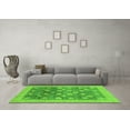 thumbnail image 3 of Ahgly Company Indoor Rectangle Oriental Green Modern Area Rugs, 7' x 9', 3 of 4