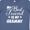 thumbnail image 4 of Inktastic My Best Friend is My Grammy with Hearts Boys or Girls Baby T-Shirt, 4 of 5