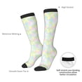 thumbnail image 6 of Fotbe Color Rabbit print Women's Men's Novelty Crew Socks Cotton Socks Knee High Socks for Walking,Running,Nurses,Pregnancy, 6 of 8
