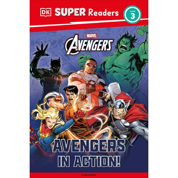 DK Super Readers DK Super Readers Level 3 Marvel Avengers in Action, (Hardcover)