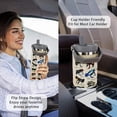 thumbnail image 5 of Steel Tumbler with Straw Vertical Handle Ice Flow Flip Tumbler 30 oz, Frog Tumbler Insulated Water Bottle Easy for Carry, Good for Home/Office, Better for Travel/Car/Camp, 5 of 6