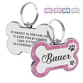 thumbnail image 1 of Etiquetas EDSG de acero inoxidable grabadas personalizadas para mascotas, 1 of 7