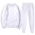 thumbnail image 5 of GiLiling 2-Piece Sweatsuits for Boys and Girls, School Athletic Outfit, Fall Winter Tracksuit with Pullover Sweatshirt (White, 2-3 Years), 5 of 5