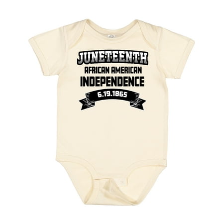

Inktastic African American Independence Juneteenth Gift Baby Boy or Baby Girl Bodysuit