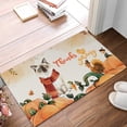 thumbnail image 2 of Happy Thanksgiving Ragdoll with Turkey Pumpkins Autumn Vibes Doormat Cat Lover Kitten Owner Gifts Idea Indoor Outdoor Welcome Mat - 12018, 2 of 5