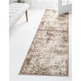 thumbnail image 1 of Unique Loom 3141582 2 Pi x 9 Pi 10 Po Larvotto Sofia Runner Tapis&44; Brun, 1 of 1