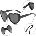 thumbnail image 2 of u200bRetro Heart-Shaped Sunglasses with Polarized UV Protection, 2 of 4