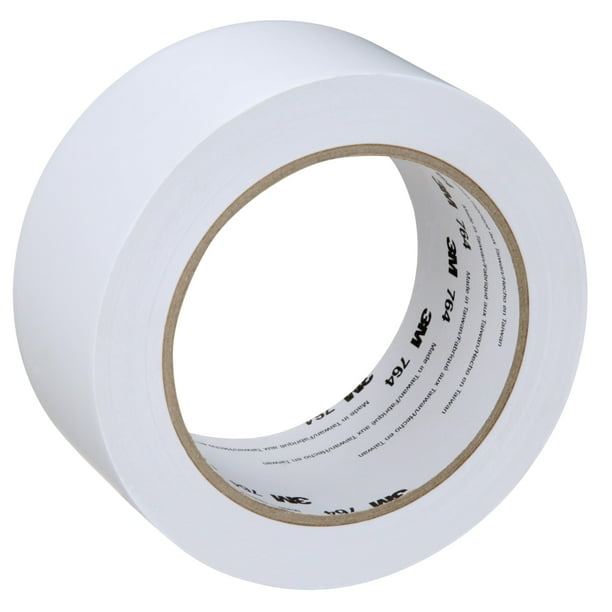 Cinta adhesiva 3M Vinyl 764 blanca de 2 cm x 33 m