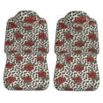 thumbnail image 5 of Fotbe Leopard Print Rose Pattern Automotive Seat Covers for Cars Trucks and SUVs – Car Seat Covers for Front Seats,Protective Seat Covers,Vehicle Seat Covers, Set of 2, 5 of 9