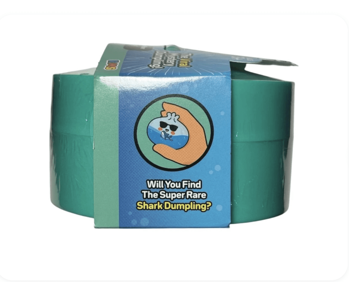 RMS Crazy Fun Original Mystery Dumpling Squishy Shark Edition