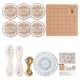 thumbnail image 1 of Rodajas de madera redondas con trozos de madera de cuerda para hacer adornos navideños con el kit de manualidades DIY. Set D, 1 of 9