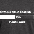 thumbnail image 3 of CafePress - Bowling Skills Loading Dark T Shirt - Men's Classic Graphic Cotton T-Shirt, 3 of 4