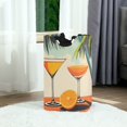 thumbnail image 6 of Yayeee Freestanding Laundry Hamper with Handle Collapsible Large Storage Basket for Clothes, Mid Century Glasses, 6 of 7