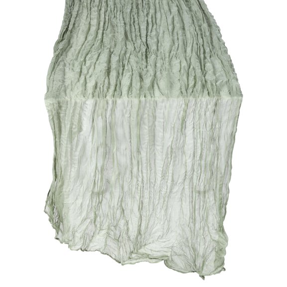 CRILSTYLEO Table Decorations Green Polyester Protective Cover for Tsgiving 1Pcs