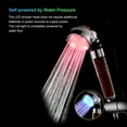 thumbnail image 4 of Yeacher LED Hand Shower LED Shower Head Ionic Filter Multiple Colors Automatically Color-Changing Showerhead for Bathroom, 4 of 8