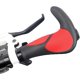 thumbnail image 4 of Manillar de bicicleta, diseño ergonómico Manillar de bicicleta de doble bloqueo Manillar de bicicleta de goma de agarre ancho para bicicletas de montaña MTB, 4 of 5