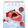 thumbnail image 2 of Adjustable VR Headset For Nintendo Switch & OLED Model - Glasses With Adjustable Lens And Elite Strap, 3D Goggles For Enhanced Gaming Experience, 2 of 7