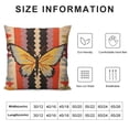 thumbnail image 5 of COMIO Handmade Kilim Pillow Turkish Vintage Wool Ethnic Decorative Bohemian Tribal Kilim Throw Pillow Cover Kilim Cushions Handcrafted Colorful Unique Home Decor Living Room Couch Outdoor, 5 of 5